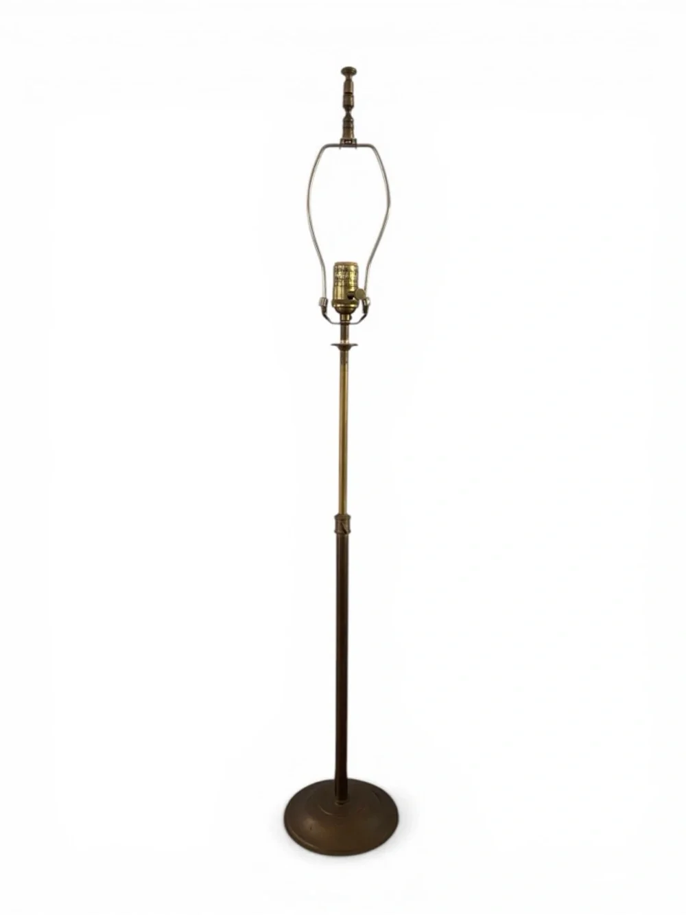 Restoration Hardware Vintage Telescoping Brass Table Lamp